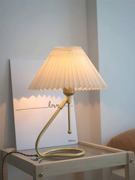 Levitate Pleated Table Lamp - DWHOME