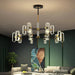Modern Acrylic Led Chandelier with Remote Control - DWHOME