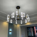 Modern Acrylic Led Chandelier with Remote Control - DWHOME