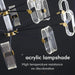 Modern Acrylic Led Chandelier with Remote Control - DWHOME