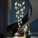 Modern Crystal Chandelier for High Ceiling Living Room-DWHOME