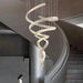 Modern Crystal Light Fixture for Staircase & Foyer & High Ceiling - DWHOME