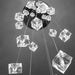 Modern Crystal Square Chandelier for Staircase - DWHOME
