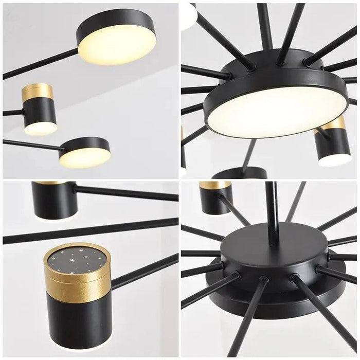 Asya Modern Lighting Fixtures Chandeliers 9/13 Heads - DWHOME