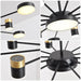 Asya Modern Lighting Fixtures Chandeliers 9/13 Heads - DWHOME