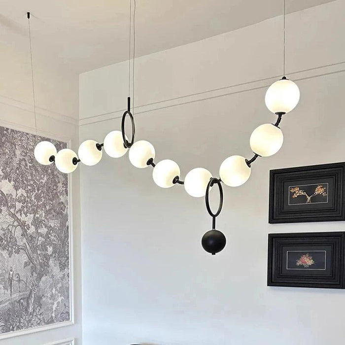Modern Minimalist Bubble Glass Orb Chandelier - DWHOME