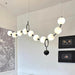 Modern Minimalist Bubble Glass Orb Chandelier - DWHOME