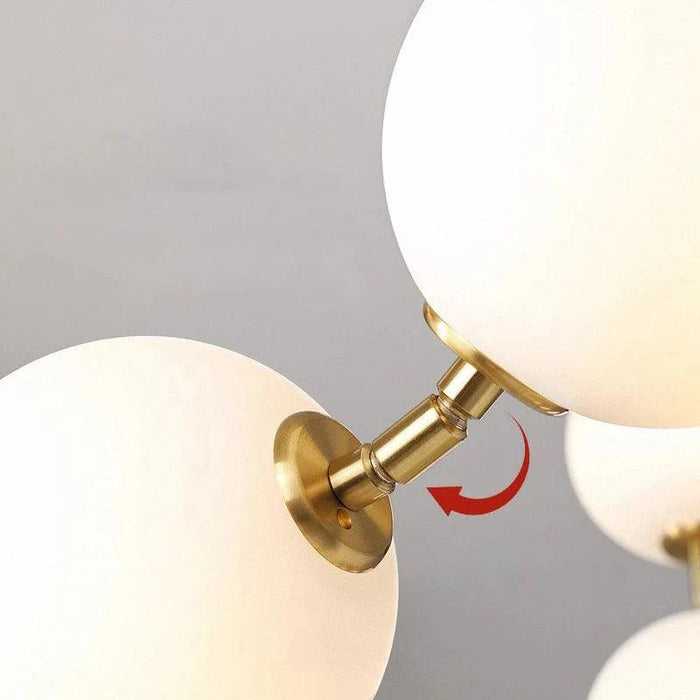 Modern Minimalist Bubble Glass Orb Chandelier - DWHOME
