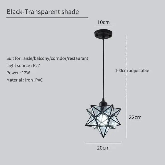 Modern Moravian Star Chandelier - DWHOME