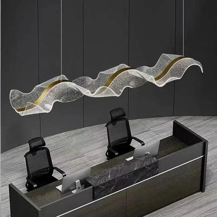 Modern Ocean Wave Pendant Chandelier for Kitchen - DWHOME