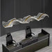 Modern Ocean Wave Pendant Chandelier for Kitchen - DWHOME