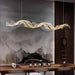 Modern Ocean Wave Pendant Chandelier for Kitchen - DWHOME