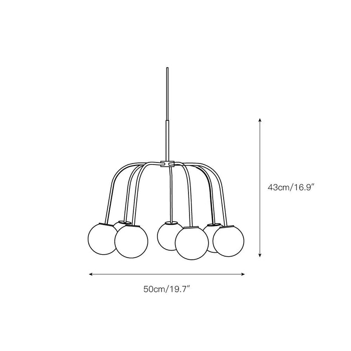 Modern Octopus Chandelier-DWHOME