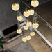 Modern Spiral Chandelier for Staircase - DWHOME