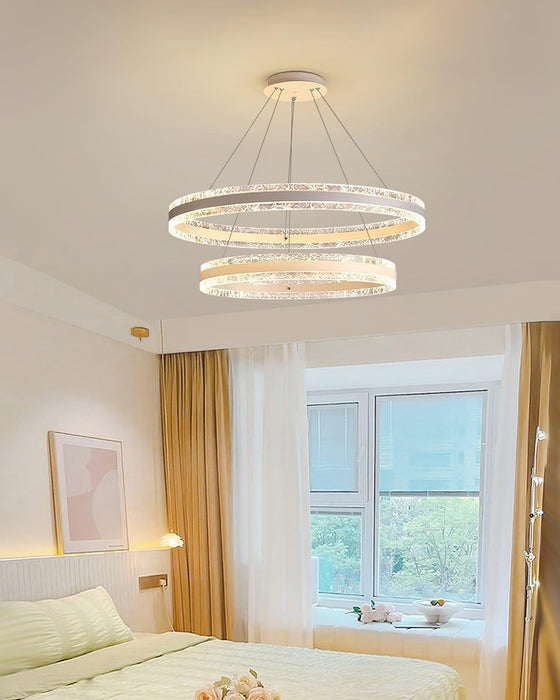 Modern Circle LED Chandelier-DWHOME