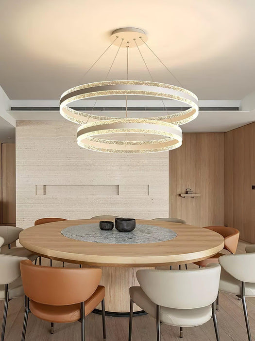 Modern Circle LED Chandelier-DWHOME