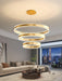 Modern Circle LED Chandelier-DWHOME