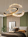 Modern Crystal Double C Chandelier-DWHOME