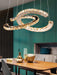 Modern Crystal Double C Chandelier-DWHOME
