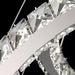 Modern Crystal Double C Chandelier-DWHOME