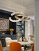 Modern Crystal Double C Chandelier-DWHOME