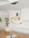 Modern Crystal Double C Chandelier-DWHOME