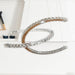 Modern Crystal Double C Chandelier-DWHOME