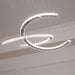 Modern Crystal Double C Chandelier-DWHOME