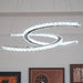 Modern Crystal Double C Chandelier-DWHOME