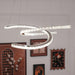 Modern Crystal Double C Chandelier-DWHOME