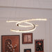 Modern Crystal Double C Chandelier-DWHOME