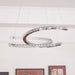 Modern Crystal Double C Chandelier-DWHOME