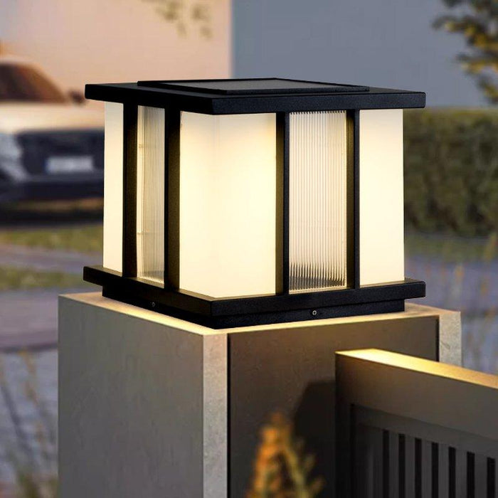 Modern Cube Solar Outdoor Light - DWHOME