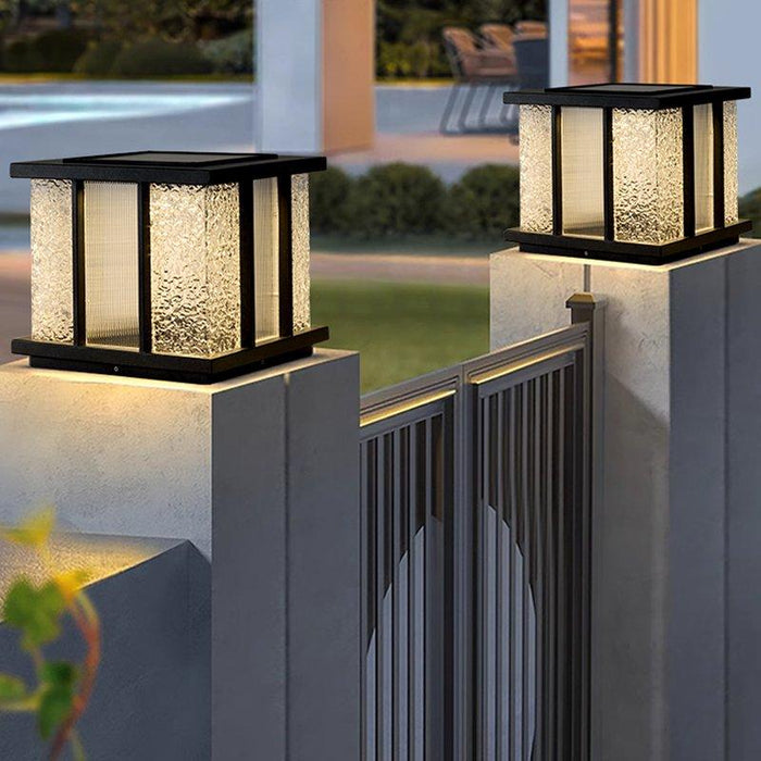 Modern Cube Solar Outdoor Light - DWHOME