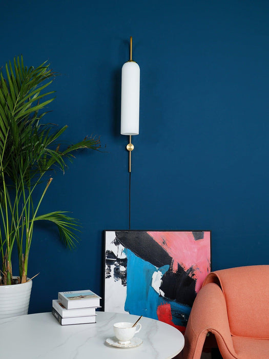 Modern Glass Plug-In Wall Lamp - DWHOME