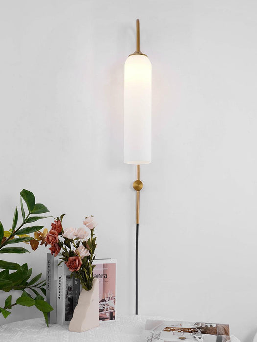 Modern Glass Plug-In Wall Lamp - DWHOME