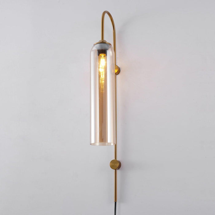 Modern Glass Plug-In Wall Lamp - DWHOME