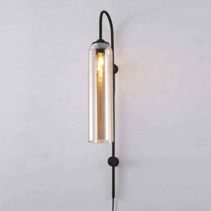 Modern Glass Plug-In Wall Lamp - DWHOME