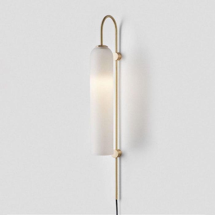 Modern Glass Plug-In Wall Lamp - DWHOME