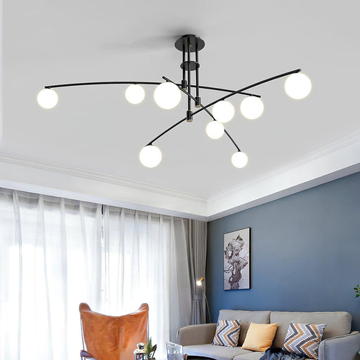 Modern Long Arm Chandelier-DWHOME