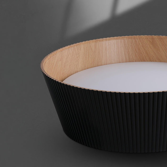 Modern Ribbed Ceiling Light-DWHOME