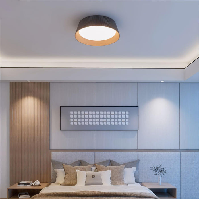 Modern Ribbed Ceiling Light-DWHOME