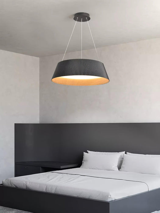 Modern Ribbed Pendant Light-DWHOME