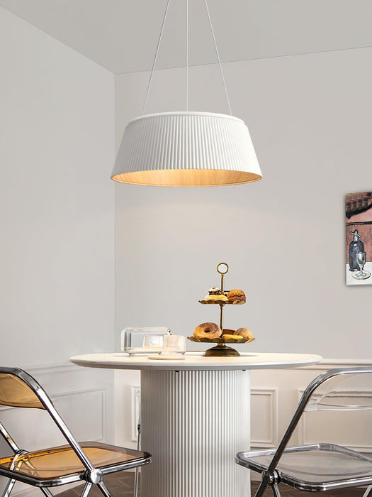 Modern Ribbed Pendant Light-DWHOME
