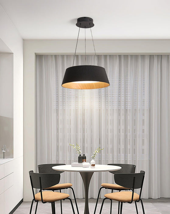 Modern Ribbed Pendant Light-DWHOME