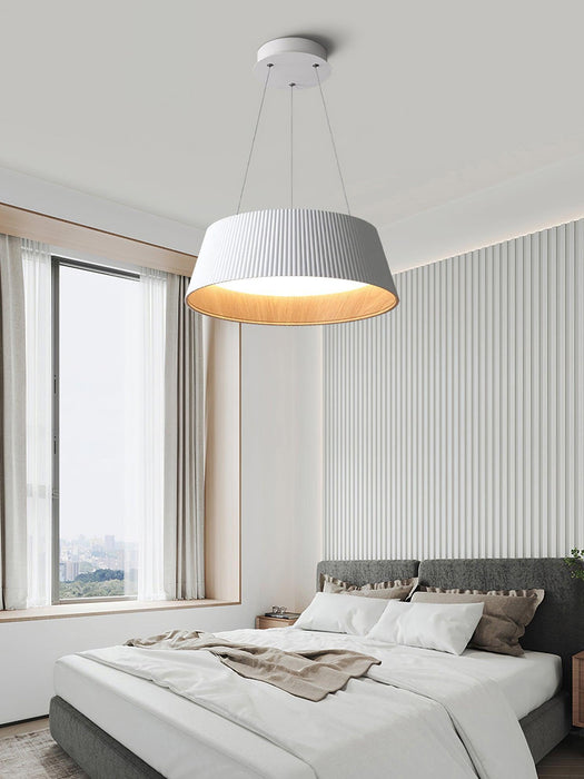 Modern Ribbed Pendant Light-DWHOME