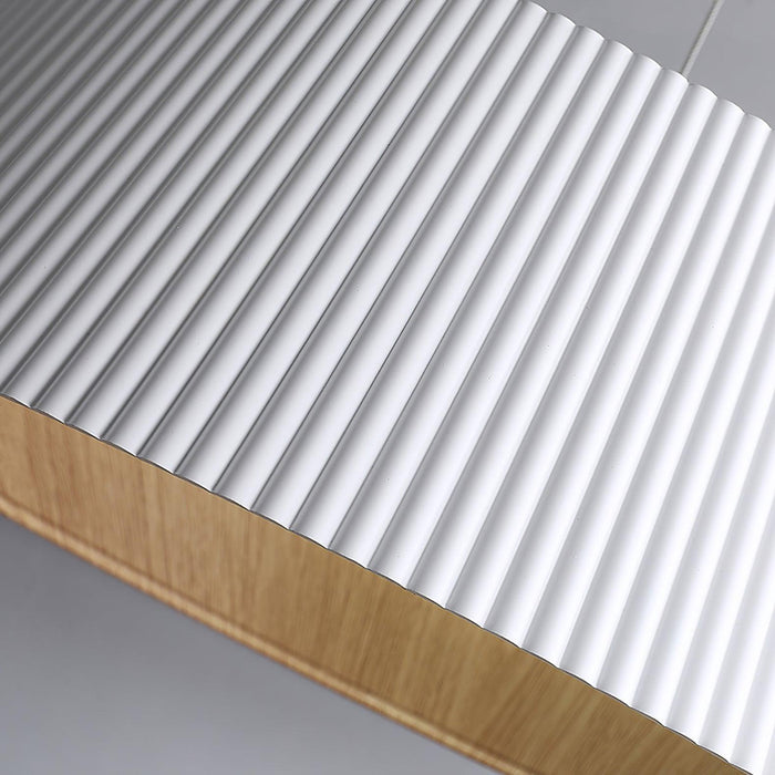 Modern Ribbed Pendant Light-DWHOME