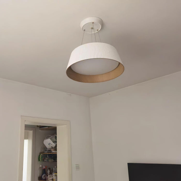 Modern Ribbed Pendant Light-DWHOME