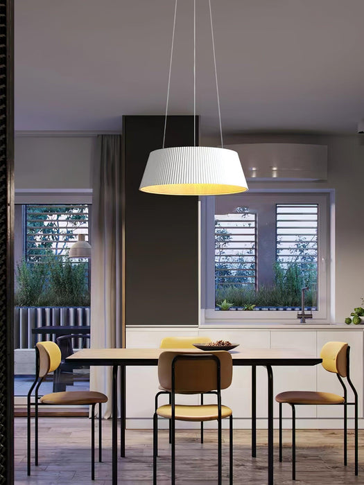 Modern Ribbed Pendant Light-DWHOME