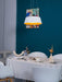 Modern Ribbed Pendant Light-DWHOME